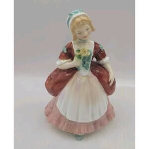 HN2107 Valerie -‎ Vintage Porcelain Figurine by Royal Doulton, 1952 Bone China